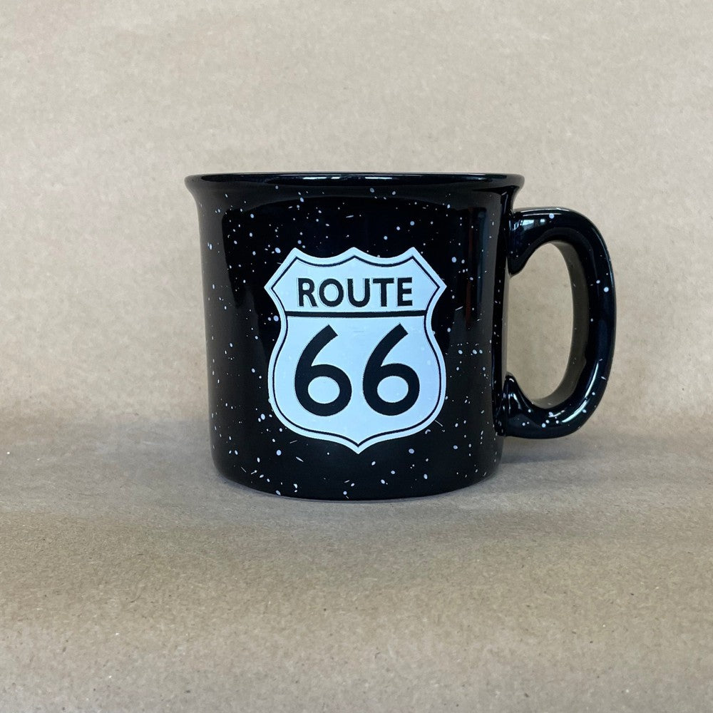 Route 66 Speckled Heavy Mug
